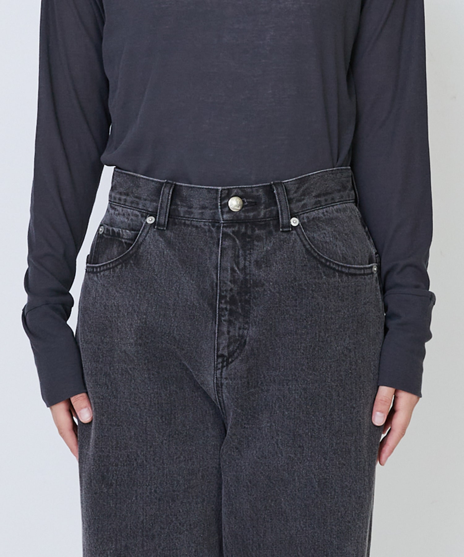 【LOISIR】モンローデニム 詳細画像 ブラック系その他 18