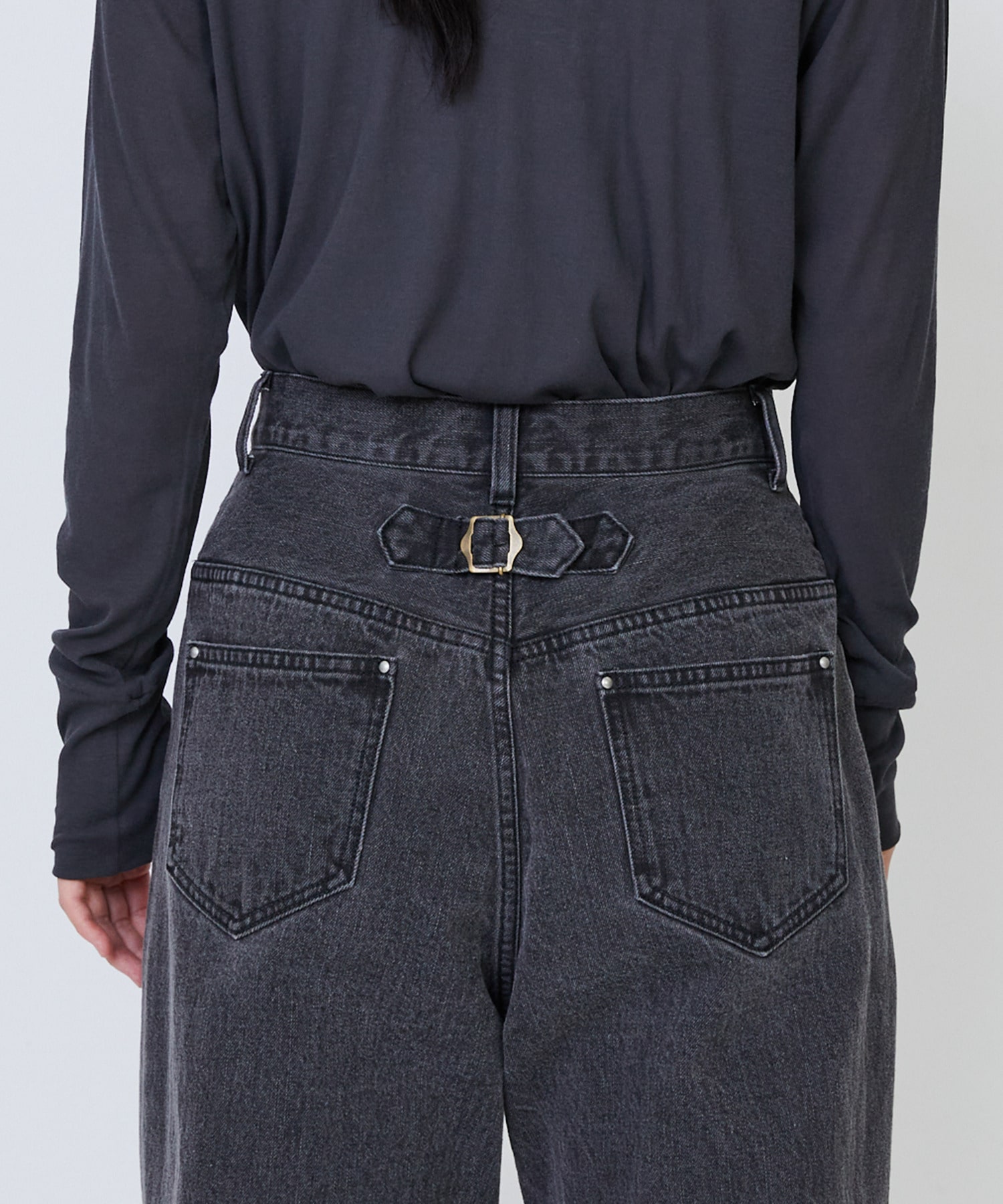 【LOISIR】モンローデニム 詳細画像 ブラック系その他 19