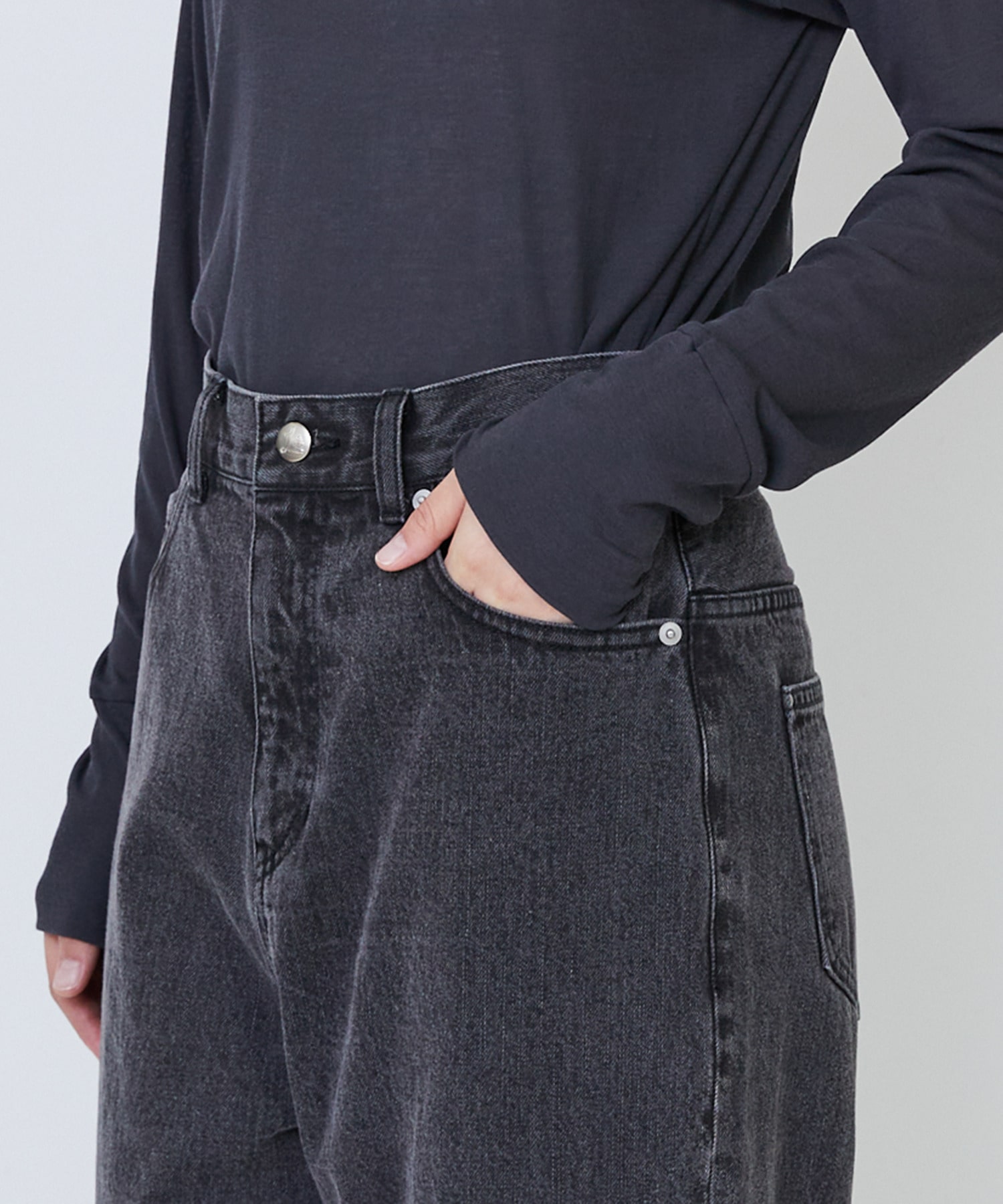 【LOISIR】モンローデニム 詳細画像 ブラック系その他 20