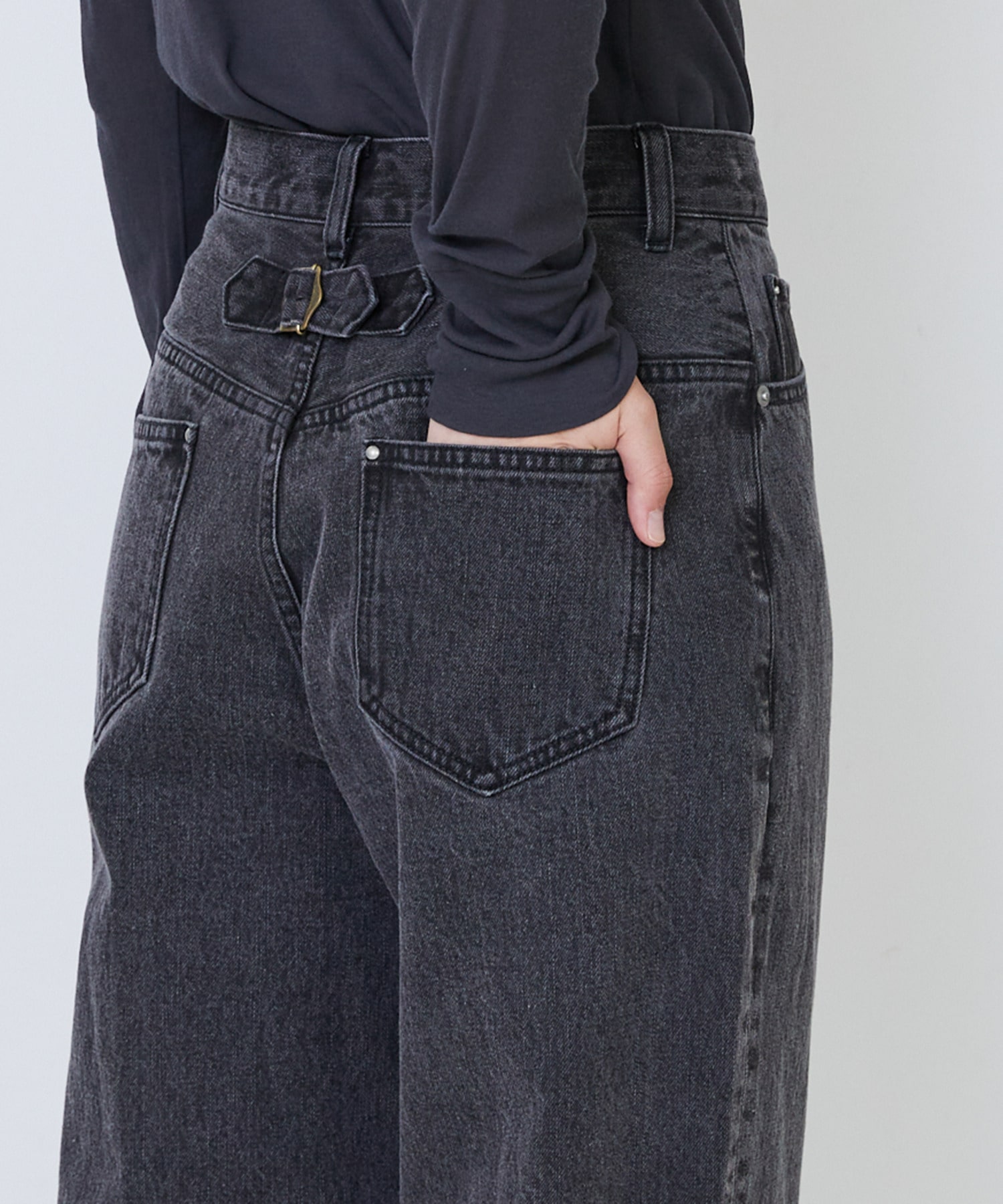 【LOISIR】モンローデニム 詳細画像 ブラック系その他 21