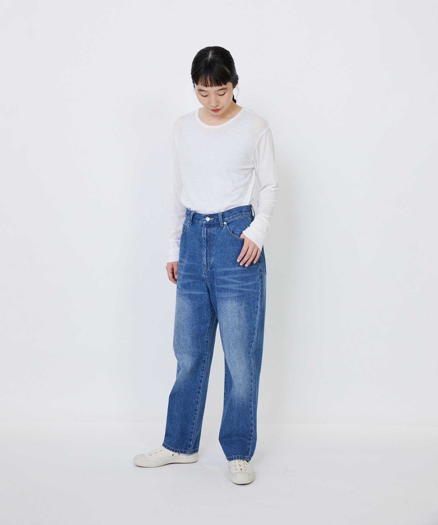 【LOISIR】モンローデニム 詳細画像 ブラック系その他 4