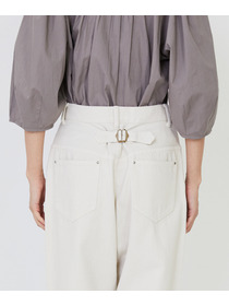 【LOISIR】コットンカツラギモンローパンツ 詳細画像 ベージュ 12