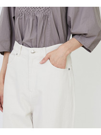 【LOISIR】コットンカツラギモンローパンツ 詳細画像 ベージュ 13