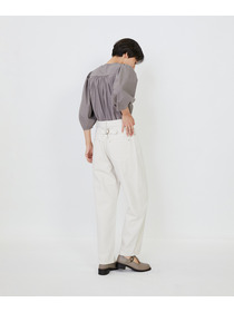 【LOISIR】コットンカツラギモンローパンツ 詳細画像 ベージュ 7