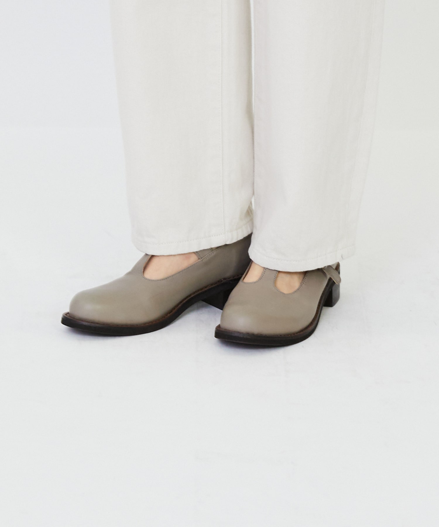 【LOISIR】コットンカツラギモンローパンツ 詳細画像 ベージュ 14