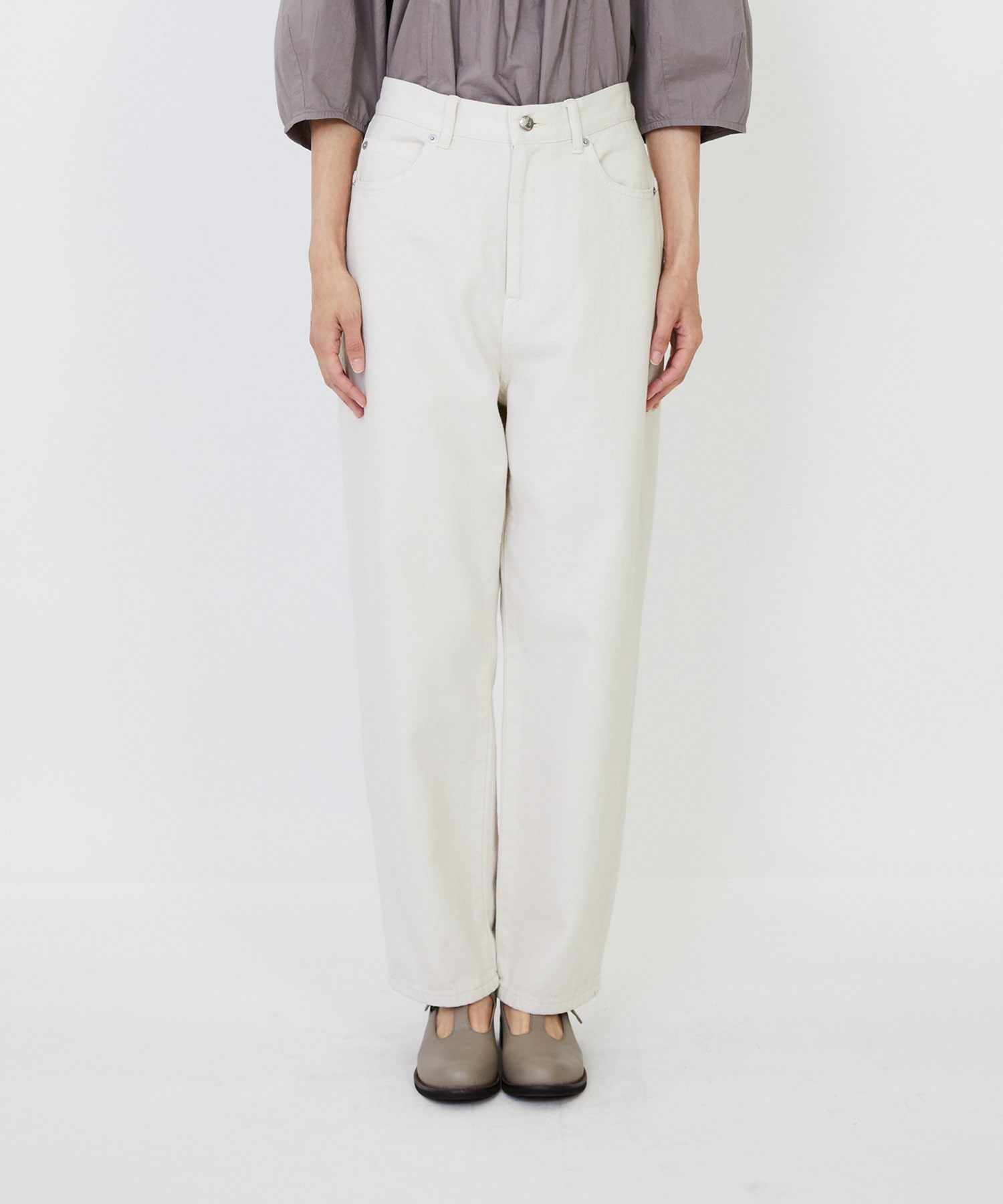 【LOISIR】コットンカツラギモンローパンツ 詳細画像 ベージュ 8