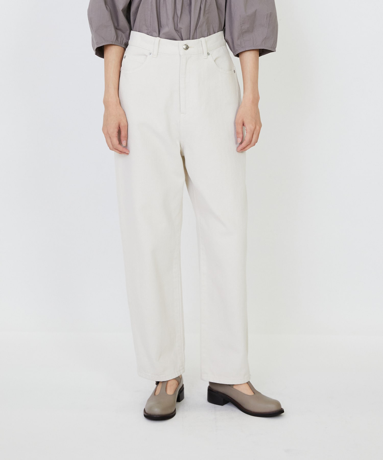 【LOISIR】コットンカツラギモンローパンツ 詳細画像 ベージュ 1