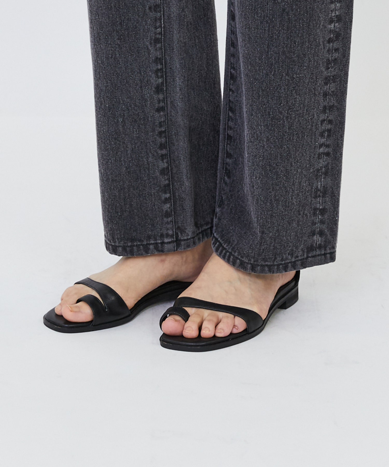 【LOISIR】｜2BUY10%OFF・3BUY20%OFF｜デニムストレートパンツ 詳細画像 インディゴブルー 21