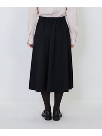 【LOISIR】【MTサイズ有り】ギャバジンラップスカート 詳細画像 グレー 20