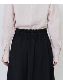 【LOISIR】【MTサイズ有り】ギャバジンラップスカート 詳細画像 グレー 22