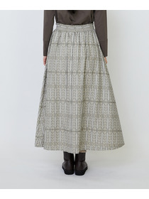 【LOISIR】オリジナルジャカードイージースカート 詳細画像 ブラウン系その他 10