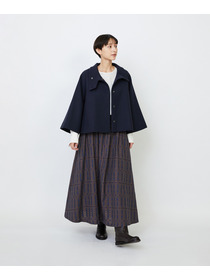 【LOISIR】オリジナルジャカードイージースカート 詳細画像 ブラウン系その他 12