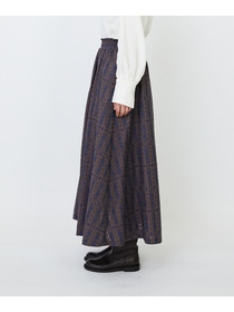 【LOISIR】オリジナルジャカードイージースカート 詳細画像 ブラウン系その他 19