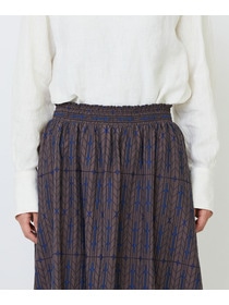 【LOISIR】オリジナルジャカードイージースカート 詳細画像 ブラウン系その他 21