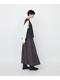 【LOISIR】クラシカルツイードAラインベスト 詳細画像 ベージュ系その他 14