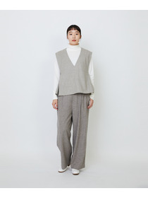 【LOISIR】クラシカルツイードAラインベスト 詳細画像 ベージュ系その他 3