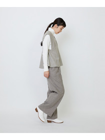 【LOISIR】クラシカルツイードAラインベスト 詳細画像 ベージュ系その他 6