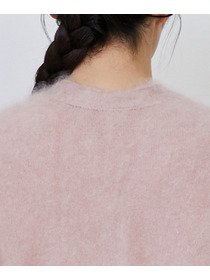 【LOISIR】カシミヤファー加工カーディガン 詳細画像 グレー 19