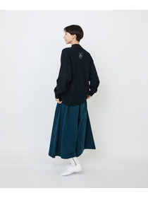 【LOISIR】【EC限定・アーティストコラボ】LOISIR×TORANEKOBONBONインターシャニットカーディガン 詳細画像 ブラック 6