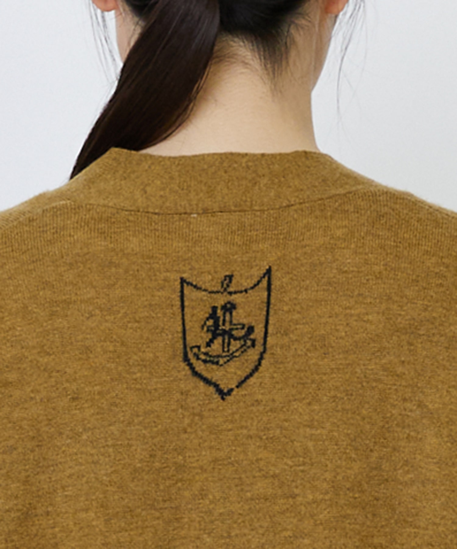 【LOISIR】【EC限定・アーティストコラボ】LOISIR×TORANEKOBONBONインターシャニットカーディガン 詳細画像 ブラック 20