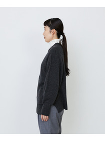 【LOISIR】ホールガーメントカシミヤ混天竺カーディガン 詳細画像 ベージュ 7