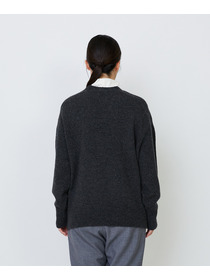 【LOISIR】ホールガーメントカシミヤ混天竺カーディガン 詳細画像 ベージュ 8