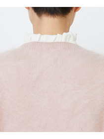 【LOISIR】カシミヤファー加工ベスト 詳細画像 ピンク 16