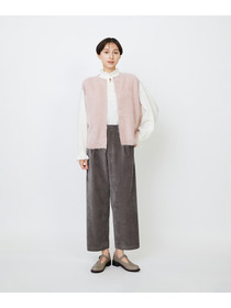 【LOISIR】カシミヤファー加工ベスト 詳細画像 ピンク 9