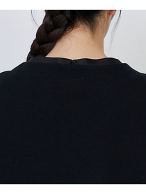 【LOISIR】｜2BUY10%OFF・3BUY20%OFF｜コットンダブルジャカードロングベスト 詳細画像 ブラック 21