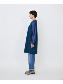 【LOISIR】｜2BUY10%OFF・3BUY20%OFF｜コットンダブルジャカードロングベスト 詳細画像 ブラック 8