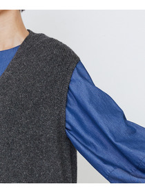 【LOISIR】リネンウールホールガーメントベスト 詳細画像 キナリ 20