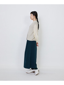 【LOISIR】リネンウールホールガーメントベスト 詳細画像 キナリ 4