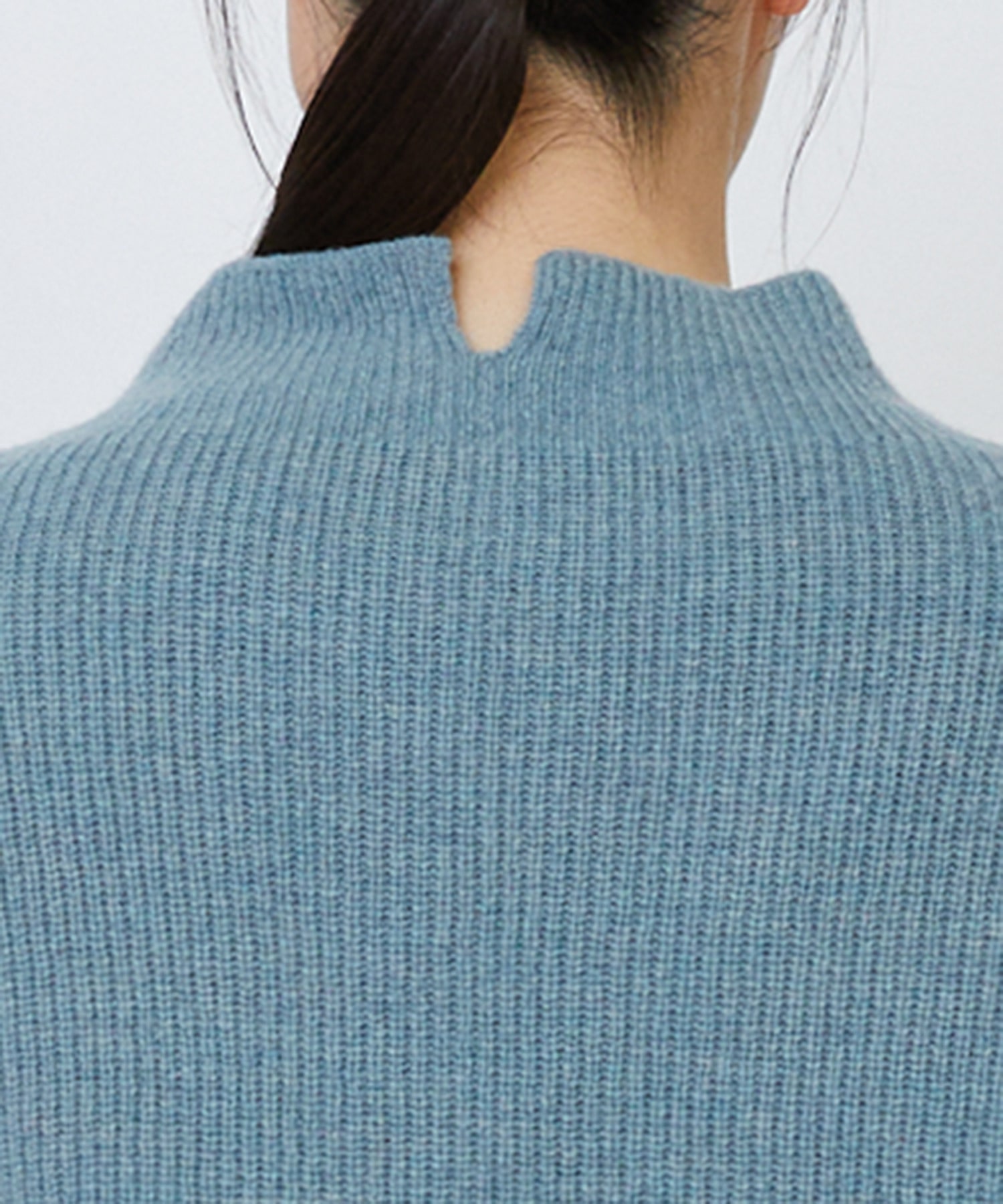 【LOISIR】ラムウール片畦ベスト 詳細画像 モカ 25