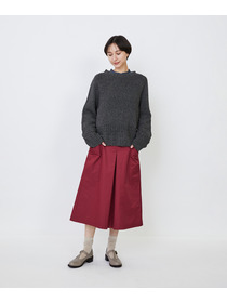 【LOISIR】｜2BUY10%OFF・3BUY20%OFF｜リネンウールホールガーメントプルオーバー 詳細画像 グレー 1