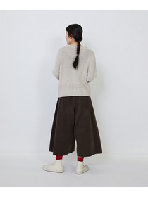 【LOISIR】｜2BUY10%OFF・3BUY20%OFF｜リネンウールホールガーメントプルオーバー 詳細画像 グレー 13
