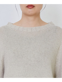 【LOISIR】｜2BUY10%OFF・3BUY20%OFF｜リネンウールホールガーメントプルオーバー 詳細画像 グレー 17