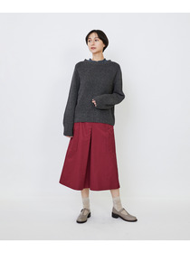 【LOISIR】｜2BUY10%OFF・3BUY20%OFF｜リネンウールホールガーメントプルオーバー 詳細画像 グレー 3