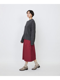 【LOISIR】｜2BUY10%OFF・3BUY20%OFF｜リネンウールホールガーメントプルオーバー 詳細画像 グレー 4