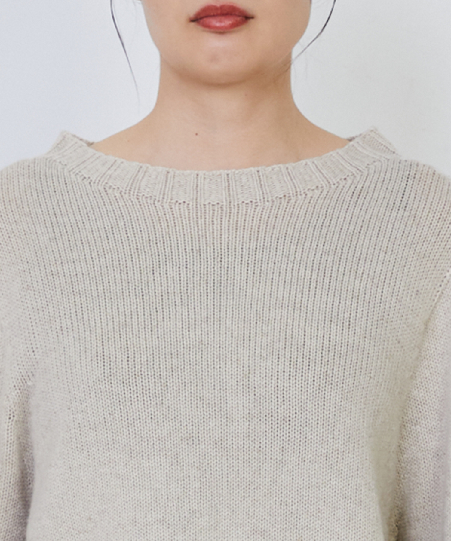 【LOISIR】｜2BUY10%OFF・3BUY20%OFF｜リネンウールホールガーメントプルオーバー 詳細画像 グレー 17