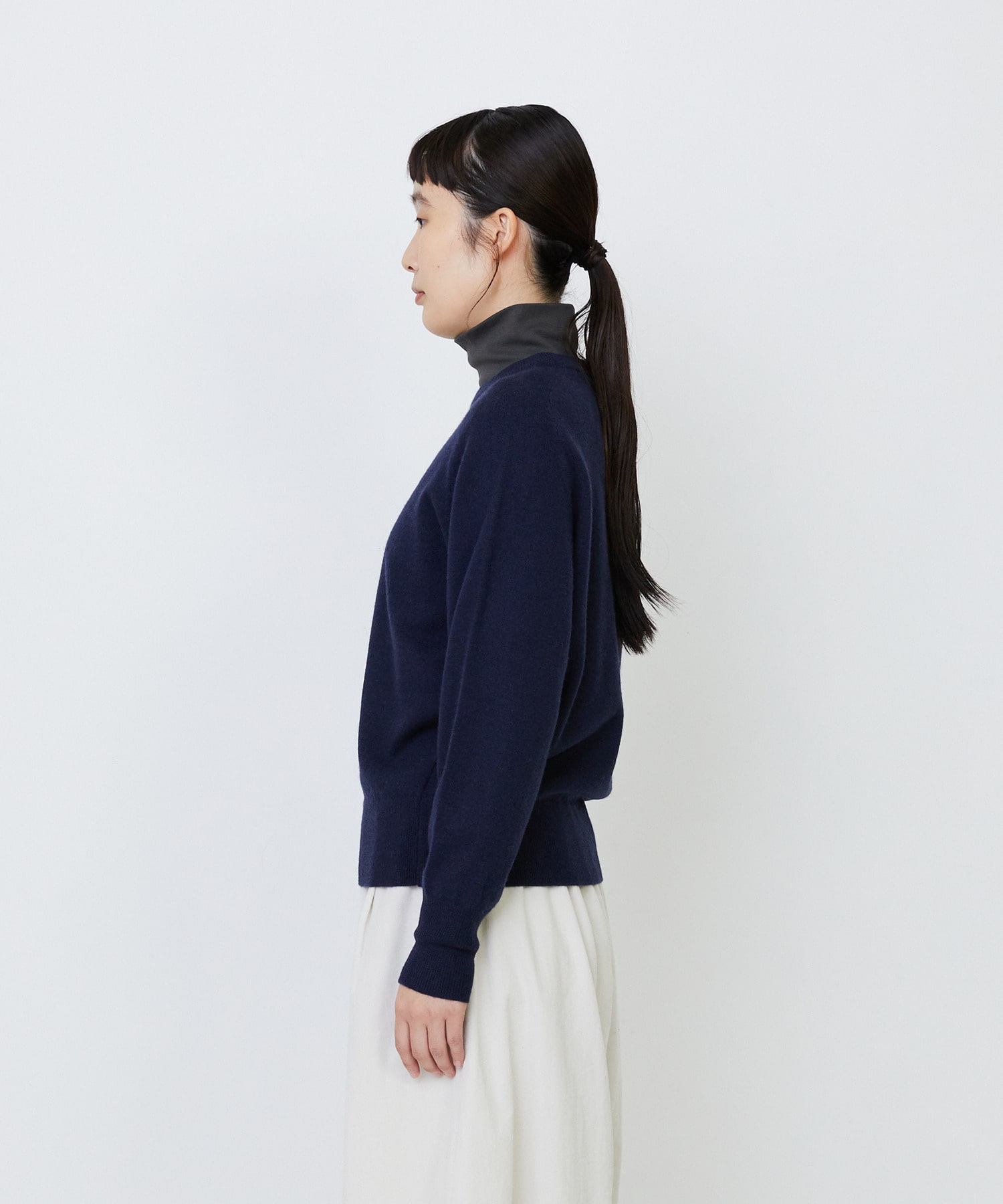 【LOISIR】｜2BUY10%OFF・3BUY20%OFF｜【アーティストコラボ】LOISIR×TORANEKOBONBONインターシャニットプルオーバー 詳細画像 ネイビー 7