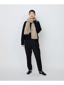 【LOISIR】メリノウール天竺モックネックプルオーバー 詳細画像 ネイビー 18