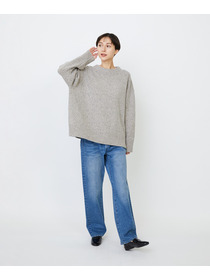 【LOISIR】メリノウール撚り杢天竺プルオーバー 詳細画像 パープル系その他 18