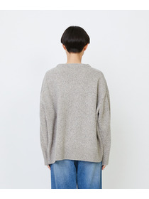 【LOISIR】メリノウール撚り杢天竺プルオーバー 詳細画像 パープル系その他 22