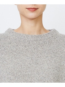 【LOISIR】メリノウール撚り杢天竺プルオーバー 詳細画像 パープル系その他 23