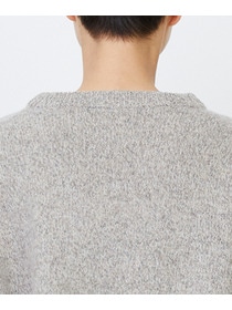 【LOISIR】メリノウール撚り杢天竺プルオーバー 詳細画像 パープル系その他 24