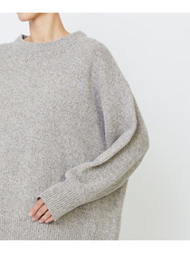 【LOISIR】メリノウール撚り杢天竺プルオーバー 詳細画像 パープル系その他 25