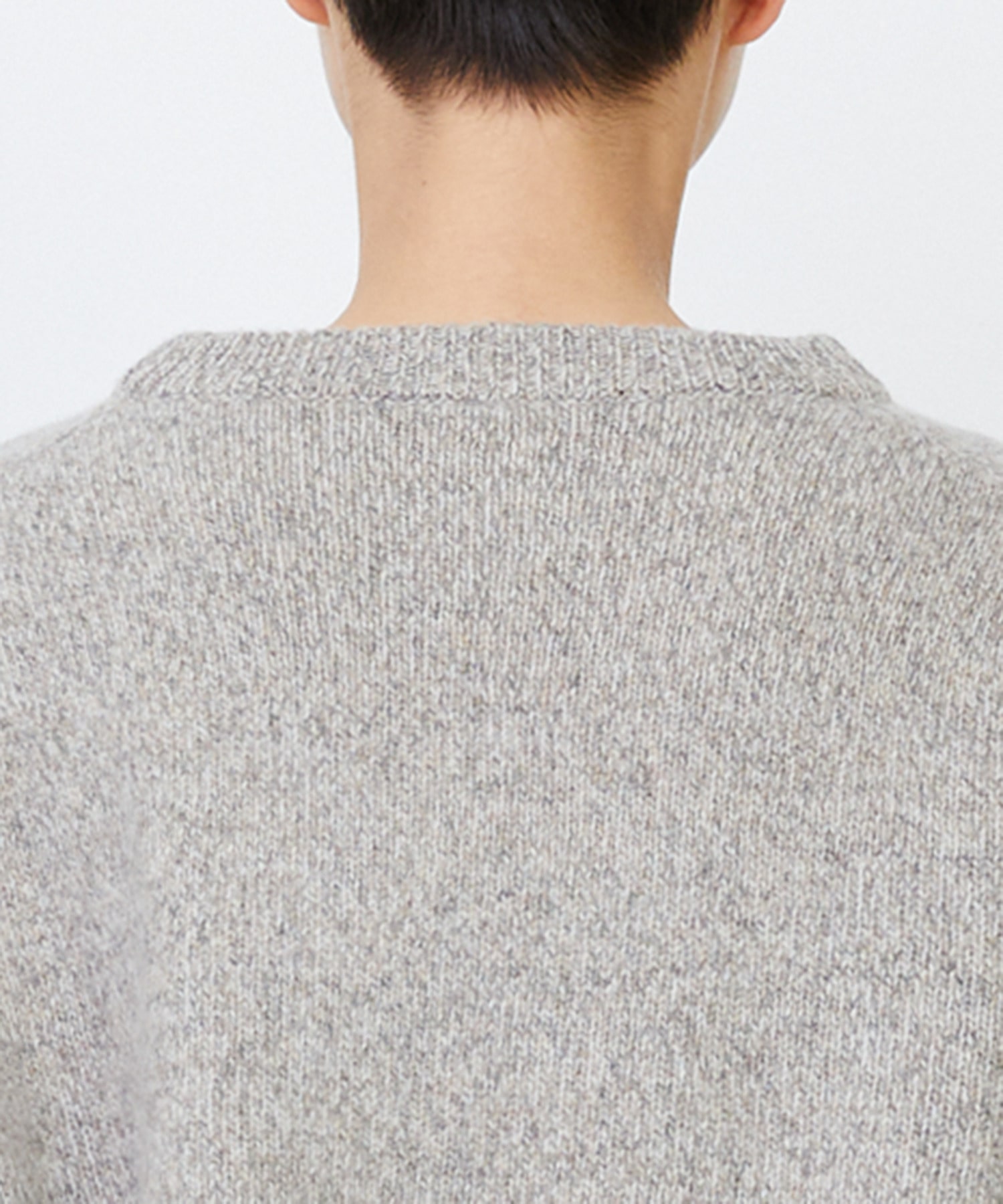 【LOISIR】メリノウール撚り杢天竺プルオーバー 詳細画像 パープル系その他 24