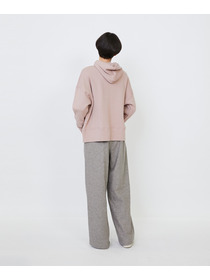 【LOISIR】｜2BUY10%OFF・3BUY20%OFF｜度詰め裏毛ジップフーディ 詳細画像 ブラック 23