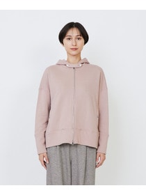 【LOISIR】｜2BUY10%OFF・3BUY20%OFF｜度詰め裏毛ジップフーディ 詳細画像 ブラック 24