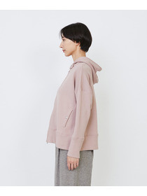 【LOISIR】｜2BUY10%OFF・3BUY20%OFF｜度詰め裏毛ジップフーディ 詳細画像 ブラック 25